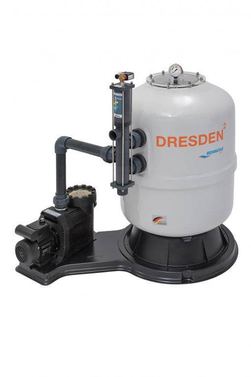 Behncke/ Besgo DRESDEN2 Filteranlage mit Besgo Stangenventil & frequenzgesteuerter Pumpe