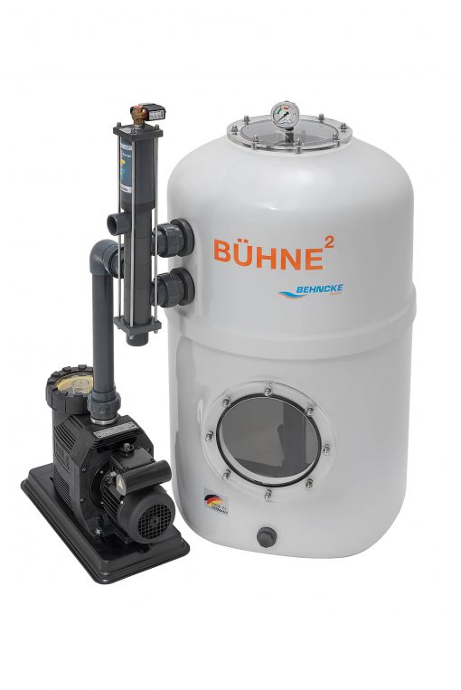Behncke BÜHNE2 Filteranlage mit Besgo Stangenventil & frequenzgesteuerter Pumpe